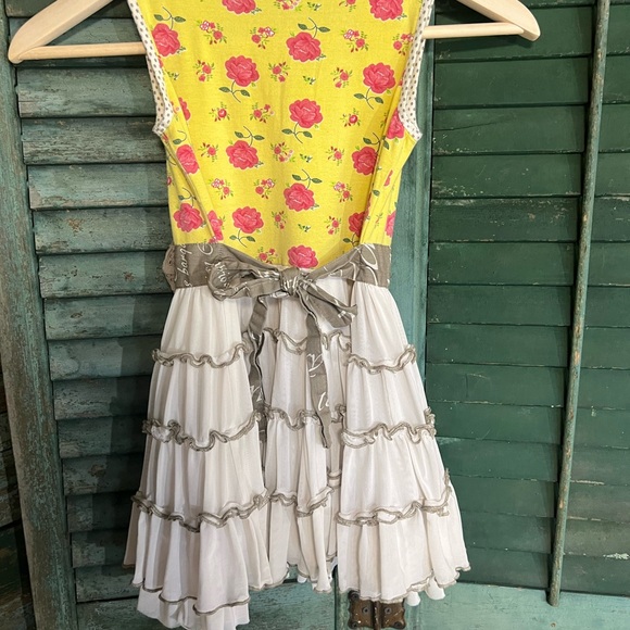 Mustard pie dress size 7 - Picture 6 of 6